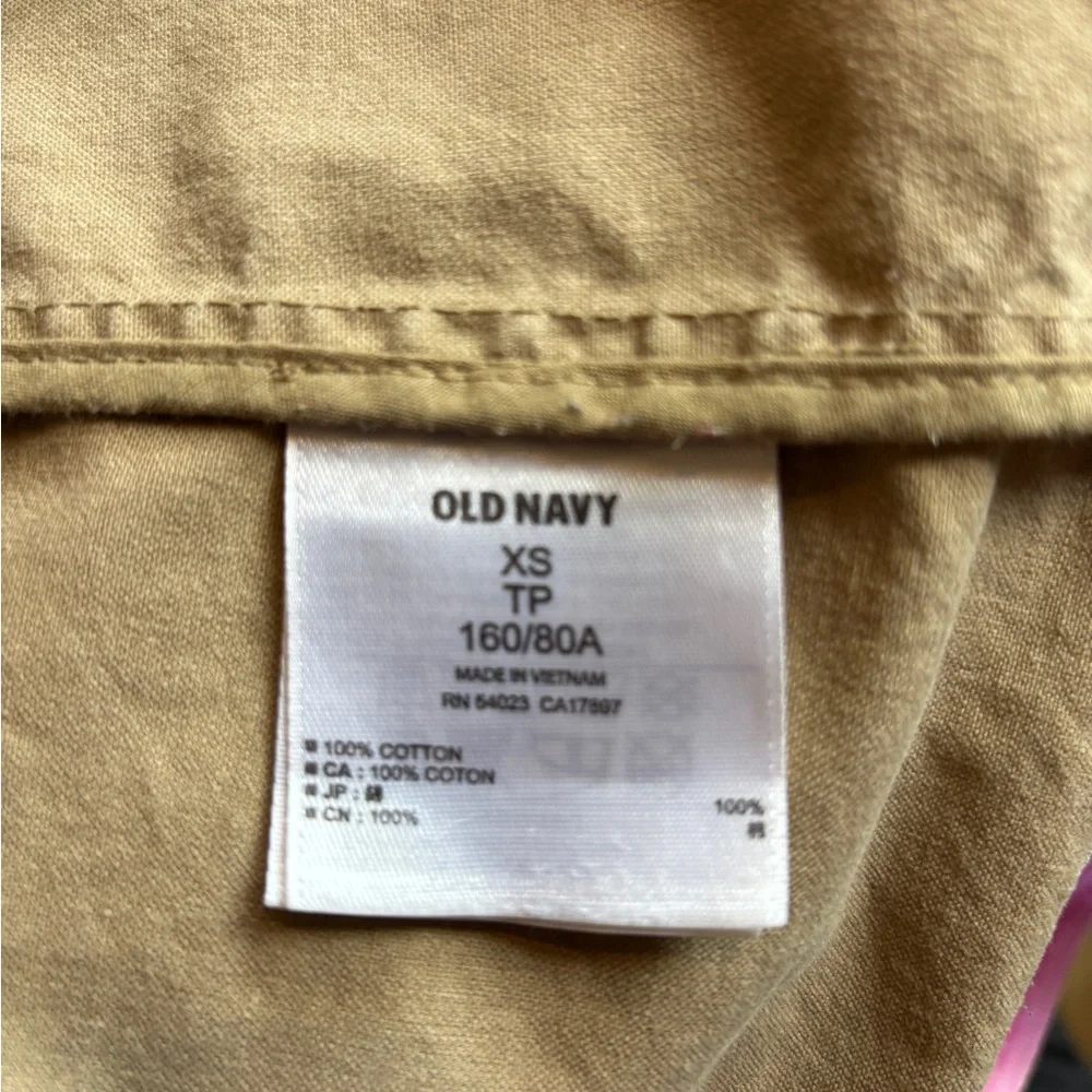 Old Navy Khaki Utility Jacket Women's
